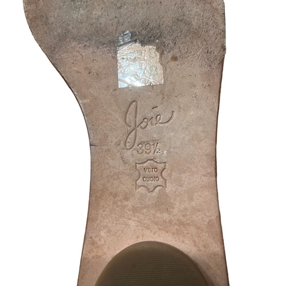 JOIE Jolee Croquet Flat Sandals Tassel Boho Size 39.5 - Picture 10 of 10